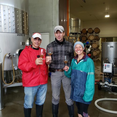 Making wine with Johannes Reinhardt 2020