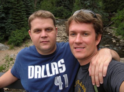 Jason and Drew in Aspen